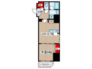 フェリーチェ錦糸町の物件間取画像